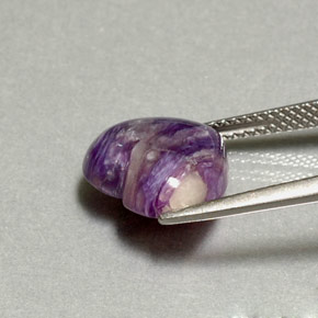 Charoite Gemstone in 12.3 x 11.1 mm Size for Sale, Charoite Stone in Violet Color