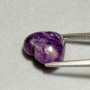 Charoite Gemstone in 12.4 x 10.4 mm Size for Sale, Charoite Stone in Violet Color