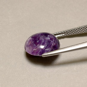 Charoite Gemstone in 12 mm (calibrated) Size for Sale, Charoite Stone in Violet Color