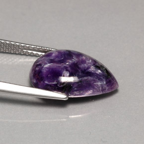 Charoite Gemstone in 14.9 x 11.6 mm Size for Sale, Charoite Stone in Violet Color