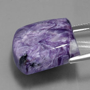 Charoite Gemstone in 22.9 x 20.9 mm Size for Sale, Charoite Stone in Violet Color