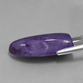 Charoite Gemstone in 25.1 x 9.5 mm Size for Sale, Charoite Stone in Violet Color