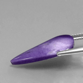 Charoite Gemstone in 22.7 x 11 mm Size for Sale, Charoite Stone in Violet Color