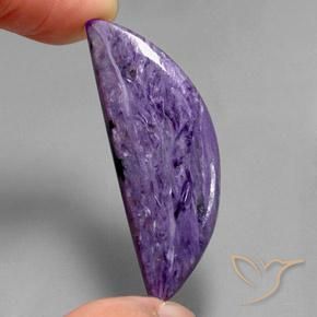 30.15ct Natural Deep Violet Charoite, Fancy, Opaque