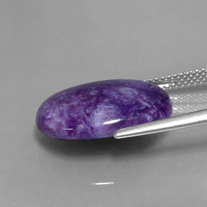 Charoite Gemstone in 18 x 13 mm (calibrated) Size for Sale, Charoite Stone in Violet Color