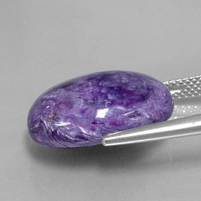 Charoite Gemstone in 18 x 13 mm (calibrated) Size for Sale, Charoite Stone in Violet Color
