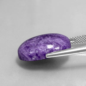 Charoite Gemstone in 18 x 13 mm (calibrated) Size for Sale, Charoite Stone in Violet Color