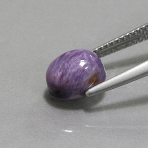 Charoite Gemstone in 8.4 x 6.3 mm Size for Sale, Charoite Stone in Violet Color