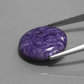 Charoite Gemstone in 16.1 mm Size for Sale, Charoite Stone in Violet Color