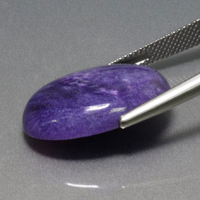 Charoite Gemstone in 22.2 x 16.2 mm Size for Sale, Charoite Stone in Violet Color