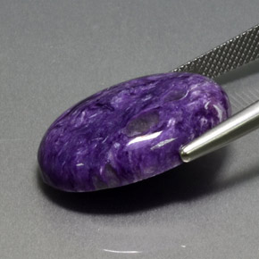 Charoite Gemstone in 22.2 x 16.2 mm Size for Sale, Charoite Stone in Violet Color