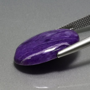 Charoite Gemstone in 22.1 x 16.1 mm Size for Sale, Charoite Stone in Violet Color