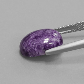 Charoite Gemstone in 14 x 10 mm (calibrated) Size for Sale, Charoite Stone in Violet Color