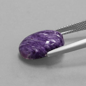 Charoite Gemstone in 14 x 10 mm (calibrated) Size for Sale, Charoite Stone in Violet Color