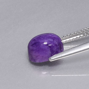Charoite Gemstone in 8 x 6 mm (calibrated) Size for Sale, Charoite Stone in Violet Color