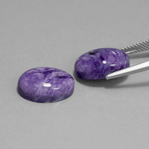 Charoite Gemstone in 14 x 10 mm (calibrated) Size for Sale, Charoite Stone in Violet Color
