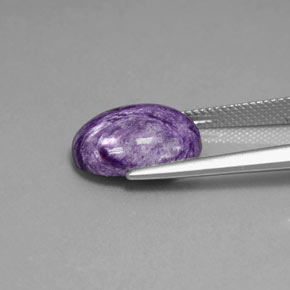 Charoite Gemstone in 14.4 x 10.5 mm Size for Sale, Charoite Stone in Violet Color