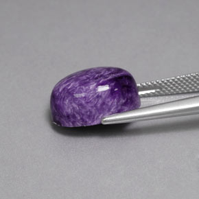 Charoite Gemstone in 14 x 10 mm (calibrated) Size for Sale, Charoite Stone in Violet Color