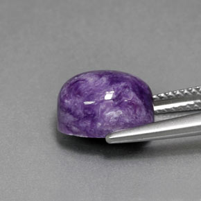 Charoite Gemstone in 10 x 8 mm (calibrated) Size for Sale, Charoite Stone in Violet Color