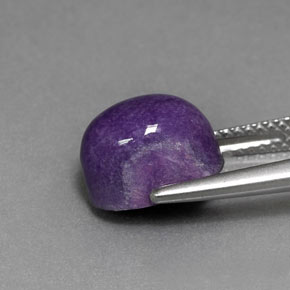 Charoite Gemstone in 10.3 x 8.4 mm Size for Sale, Charoite Stone in Violet Color