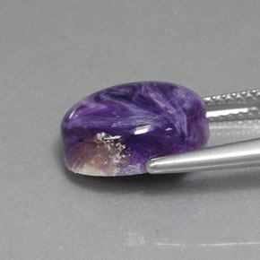 Charoite Gemstone in 12 x 10 mm (calibrated) Size for Sale, Charoite Stone in Violet Color