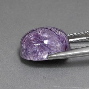 Charoite Gemstone in 12 x 10 mm (calibrated) Size for Sale, Charoite Stone in Violet Color