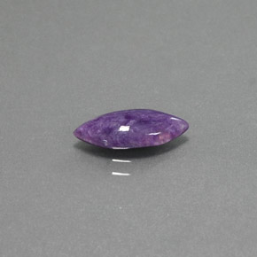 1.32 ct Violet Charoite Stone, Natural Charoite in Marquise Cabochon Shape for Sale