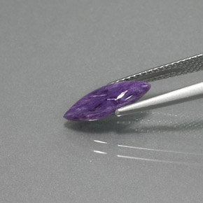 Charoite Gemstone in 12.9 x 5.6 mm Size for Sale, Charoite Stone in Violet Color