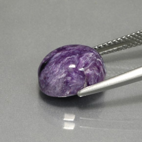 Charoite Gemstone in 11 x 9 mm (calibrated) Size for Sale, Charoite Stone in Violet Color