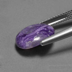 Charoite Gemstone in 12 x 10 mm (calibrated) Size for Sale, Charoite Stone in Violet Color