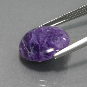 Charoite Gemstone in 16.2 mm Size for Sale, Charoite Stone in Violet Color