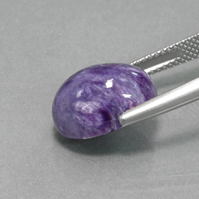 Charoite Gemstone in 14 x 10 mm (calibrated) Size for Sale, Charoite Stone in Violet Color