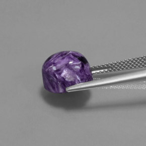 Charoite Gemstone in 10 x 8 mm (calibrated) Size for Sale, Charoite Stone in Violet Color