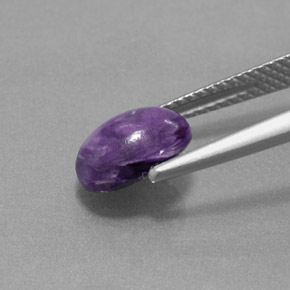 Charoite Gemstone in 9 x 7 mm (calibrated) Size for Sale, Charoite Stone in Violet Color