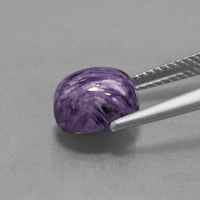 Charoite Gemstone in 9 x 7 mm (calibrated) Size for Sale, Charoite Stone in Violet Color