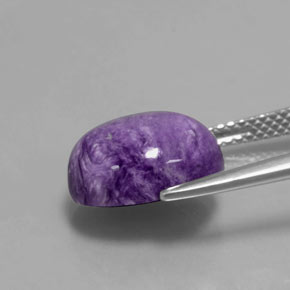 Charoite Gemstone in 12 x 10 mm (calibrated) Size for Sale, Charoite Stone in Violet Color
