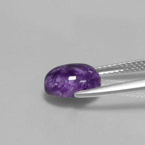Charoite Gemstone in 9 x 7 mm (calibrated) Size for Sale, Charoite Stone in Violet Color