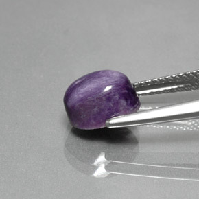 Charoite Gemstone in 8.8 x 6.7 mm Size for Sale, Charoite Stone in Violet Color