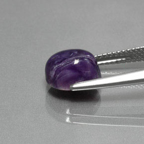 Charoite Gemstone in 9 x 7 mm (calibrated) Size for Sale, Charoite Stone in Violet Color