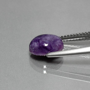 Charoite Gemstone in 9 x 7 mm (calibrated) Size for Sale, Charoite Stone in Violet Color