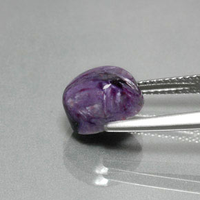 Charoite Gemstone in 9 x 7 mm (calibrated) Size for Sale, Charoite Stone in Violet Color