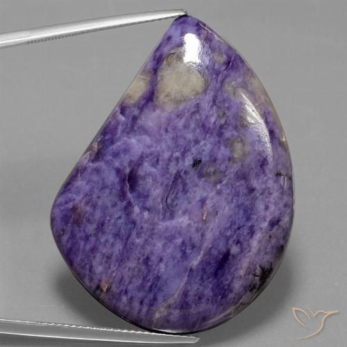 54.00ct Natural Medium Violet Charoite, Fancy, Opaque