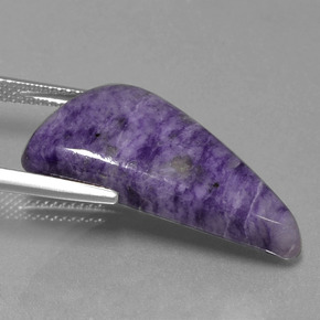 Charoite Gemstone in 26.2 x 12.7 mm Size for Sale, Charoite Stone in Violet Color