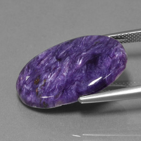 Charoite Gemstone in 14.8 x 18.2 mm Size for Sale, Charoite Stone in Violet Color