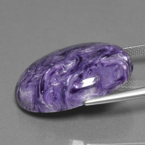 Charoite Gemstone in 6 x 6 mm (calibrated) Size for Sale, Charoite Stone in Violet Color