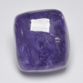 10.9ct Cushion Cabochon Violet Charoite Gem for sale 10.9ct Cushion Cabochon Violet Charoite Gem (ID: 499622)