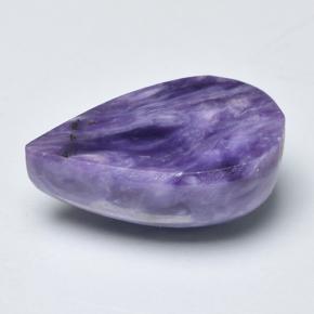 Charoite Gemstone in 14.3 x 7.8 mm Size for Sale, Charoite Stone in Violet Color