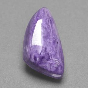 5.9ct Shark Fin Cabochon Violet Charoite Gem for sale 5.9ct Shark Fin Cabochon Violet Charoite Gem (ID: 500094)