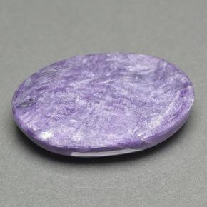 Charoite Gemstone in 24.2 x 16.8 mm Size for Sale, Charoite Stone in Violet Color