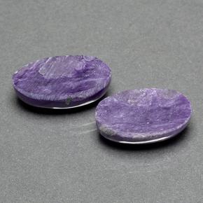 Charoite Gemstones in 14.6 x 7.8 mm Size for Sale, Charoite Stones in Violet Color